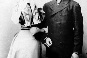 Hans Heinrich Graf Strachwitz (1866 - 1929) i Erna  Gräfin Francken-Sierstorph (1876 - 1957) 
